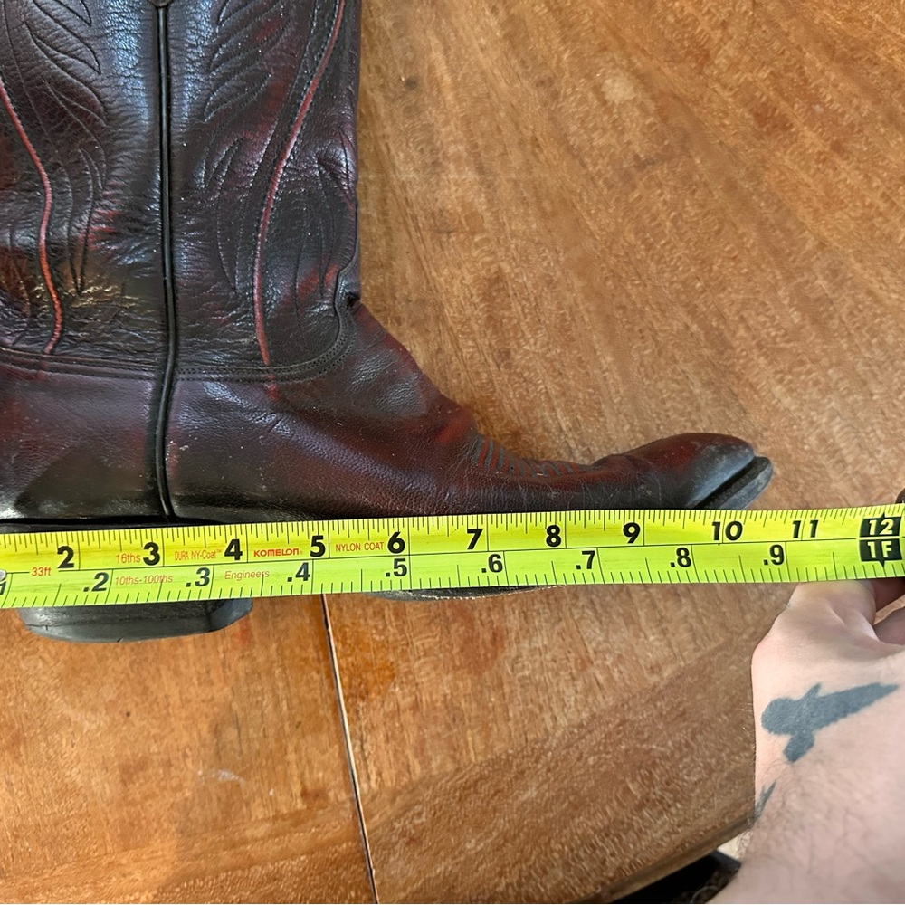 Vintage Lucchese Cowboy Boots | Men’s 9.5D | USA Made - Picture 16 of 16
